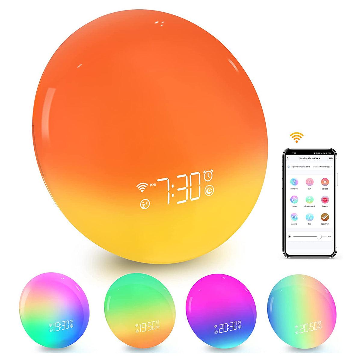 Sunrise Alarm Clock, White Noise Sleep Sound Machine, Wake Up Aid –  BOXTOHEART