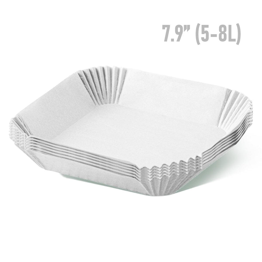 6.7 - 7.9 inches Air Fryer Disposable Paper Liners, Square – BOXTOHEART